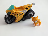 PAW Patrol - Cat Pack Wildcat with motorcycle-Toy-Rekidding