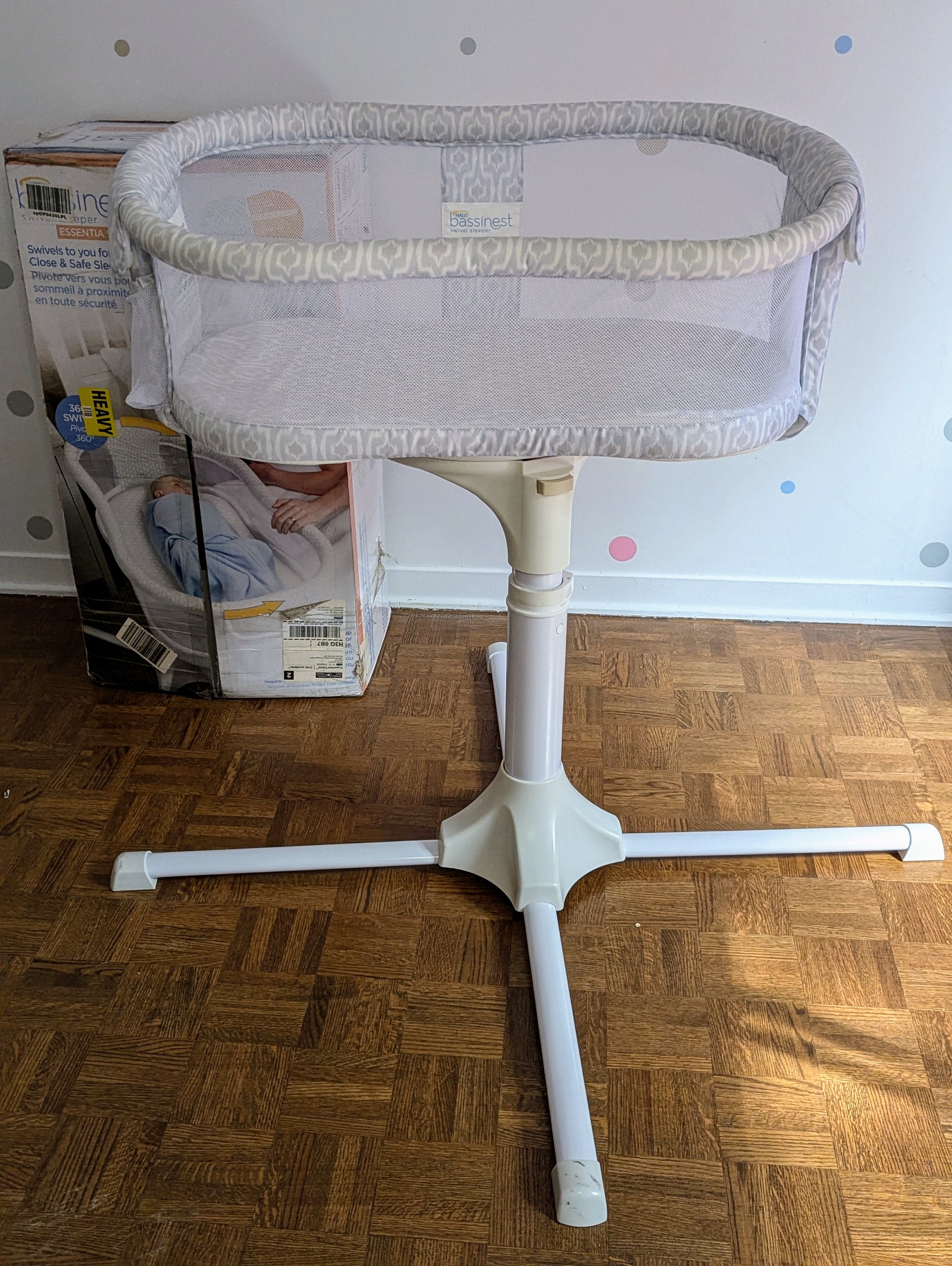 Halo 360 Bassinet Halo Bassinest Luxe Series Vibrating Bassinet