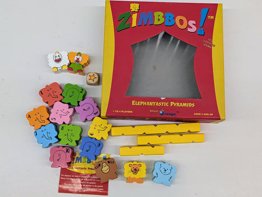 Stacking Board Games (Zimbbos!, Don't Rock the Croc)-Toy-Rekidding