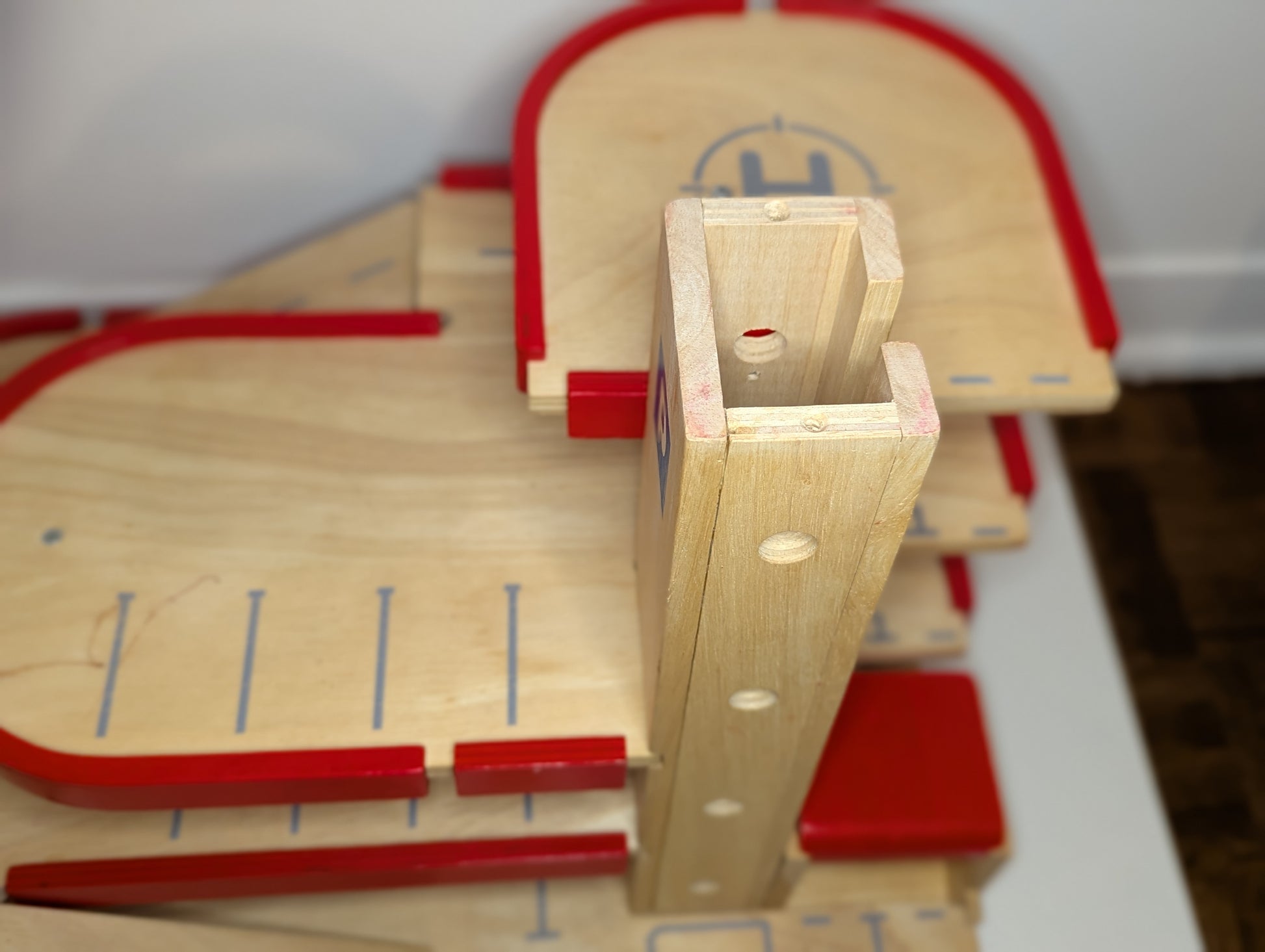 Wooden Parking Garage-Toy-Rekidding