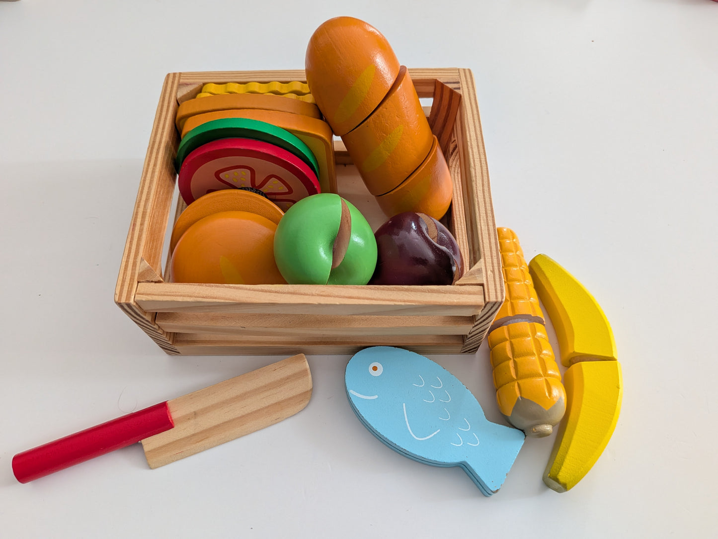 Wooden Play food (Melissa & Doug, Hape, Educo, Ikea)-Toy-Rekidding