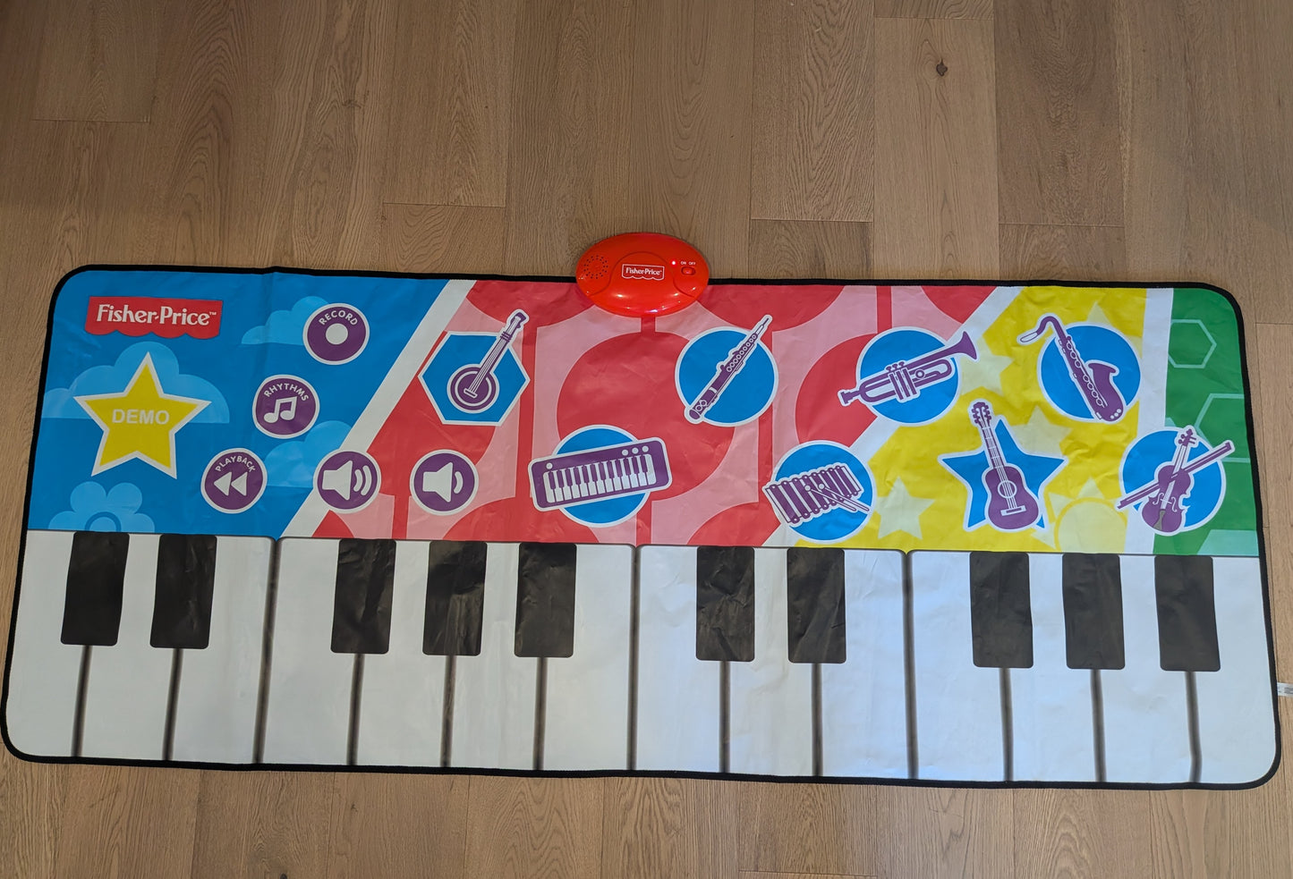 Floor piano mats