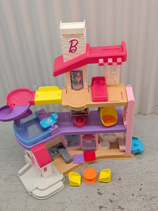 Little People - Barbie Little Dream House Playset-Toy-Rekidding