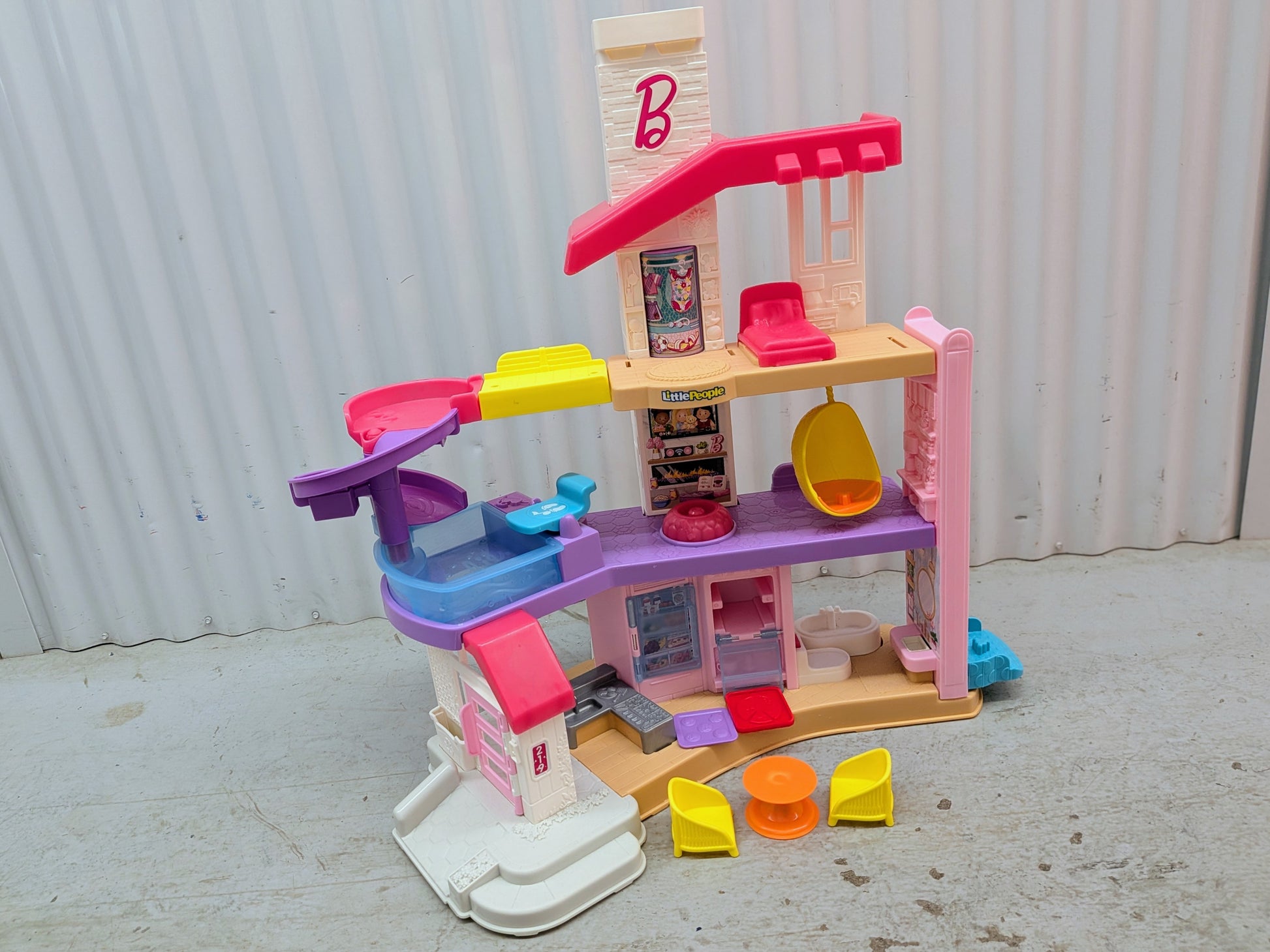 Little People - Barbie Little Dream House Playset-Toy-Rekidding