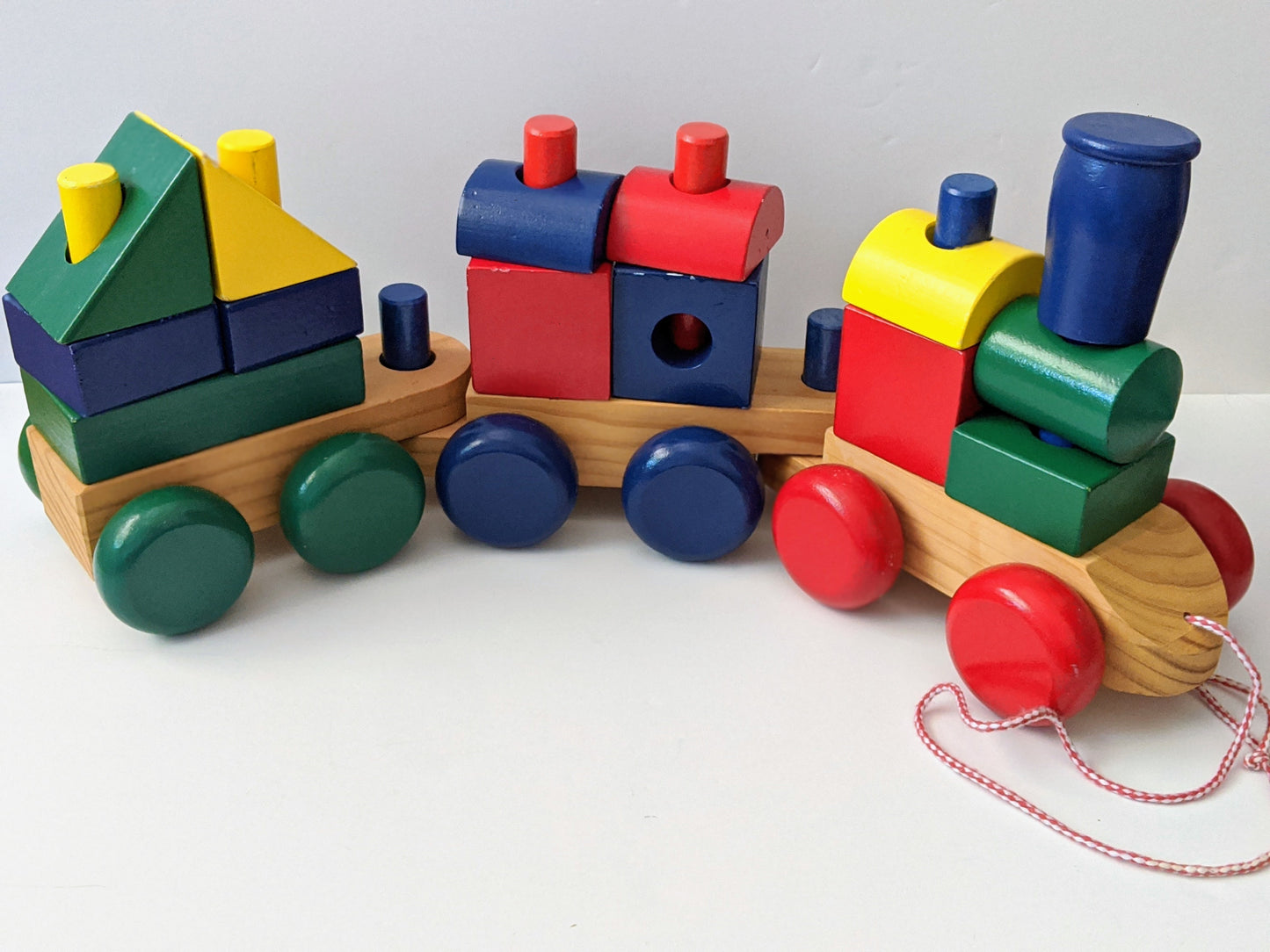 Wooden Trains (Melissa & Doug & other)-Toy-Rekidding