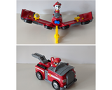 PAW Patrol - Marshall Vehicle with Collectible Figure-Toy-Rekidding