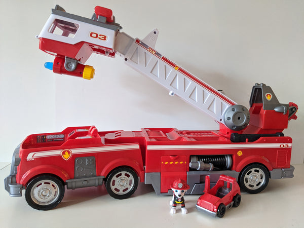 PAW Patrol Ultimate Rescue Fire Truck-Toy-Rekidding