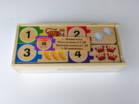 Melissa & Doug - numbers puzzle 40 pieces-Toy-Rekidding
