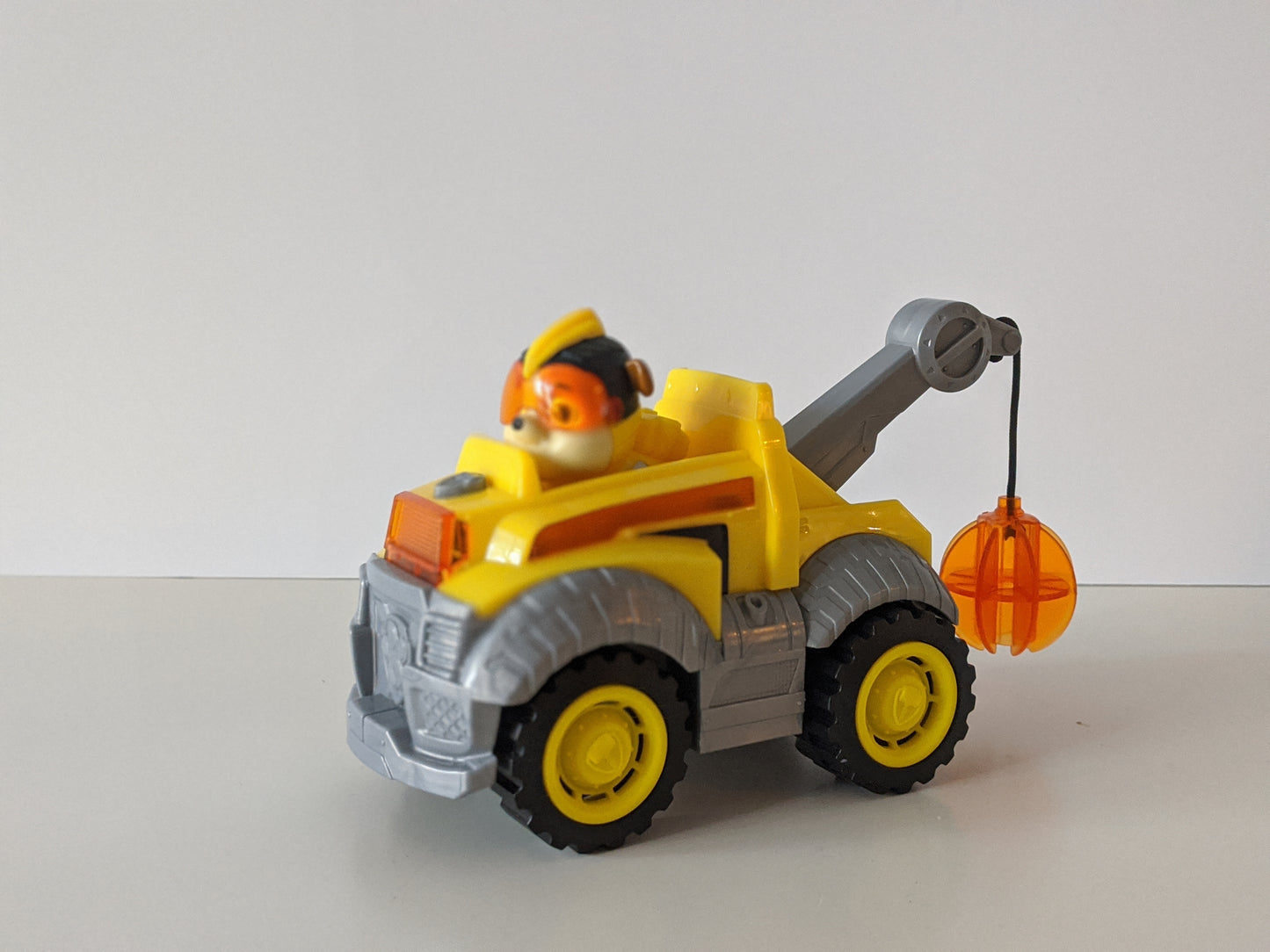 PAW Patrol - Rubble's Bulldozer Vehicle with Collectible Figure-Toy-Rekidding