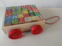 Wooden blocks ABC 123 (Melissa & Doug and others)-Toy-Rekidding