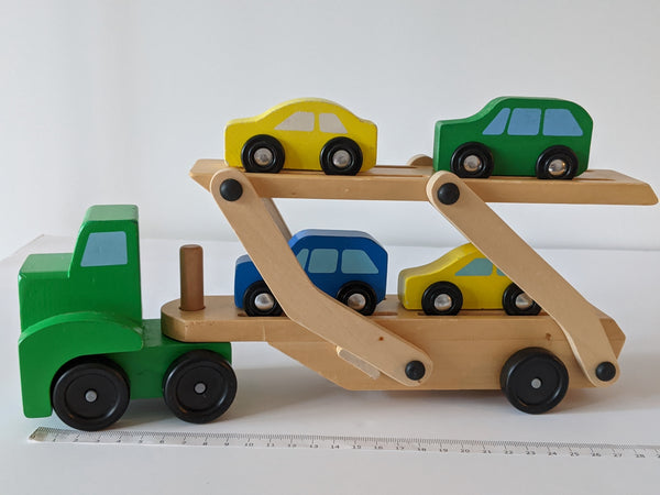 Melissa & Doug Car truck carrier-Toy-Rekidding