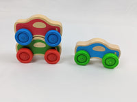Melissa & Doug - First play stacking cars-Toy-Rekidding