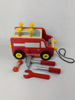 Janod - Truck with tools-Toy-Rekidding