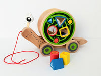 Wooden Pull toys (Hape, Melissa & Doug, Janod)-Toy-Rekidding