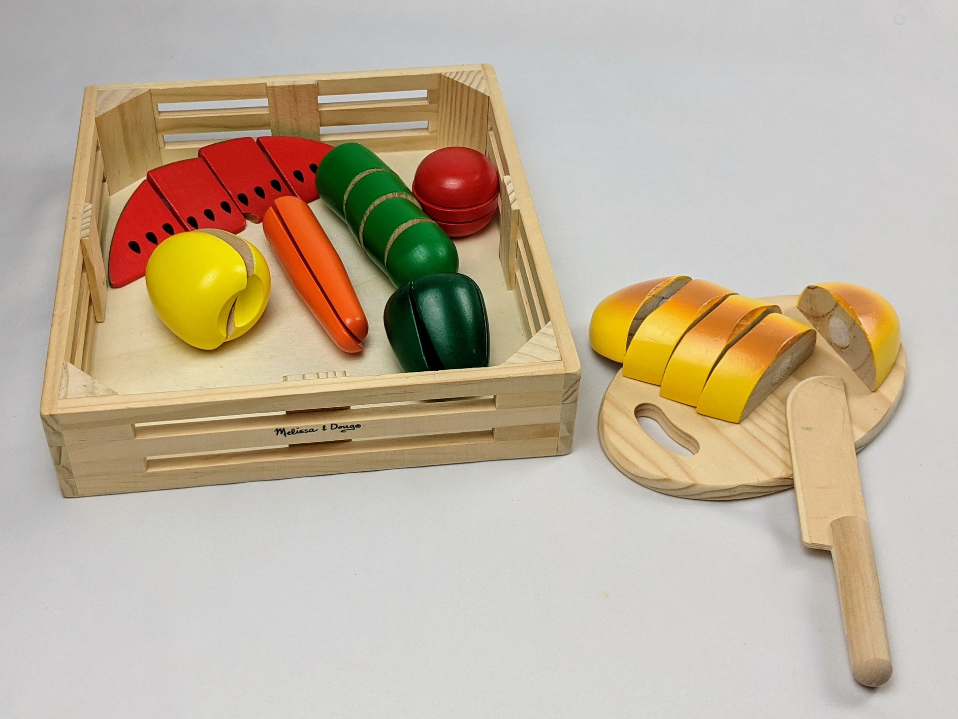 Melissa & Doug - Wooden Play food-Toy-Rekidding