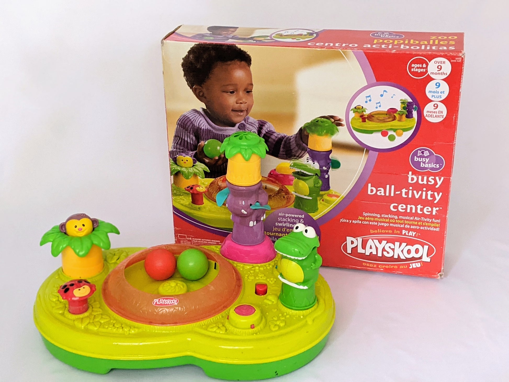 Busy Ball Popping Activity toys (Playskool, Bright Starts)-Toddler toy-Rekidding