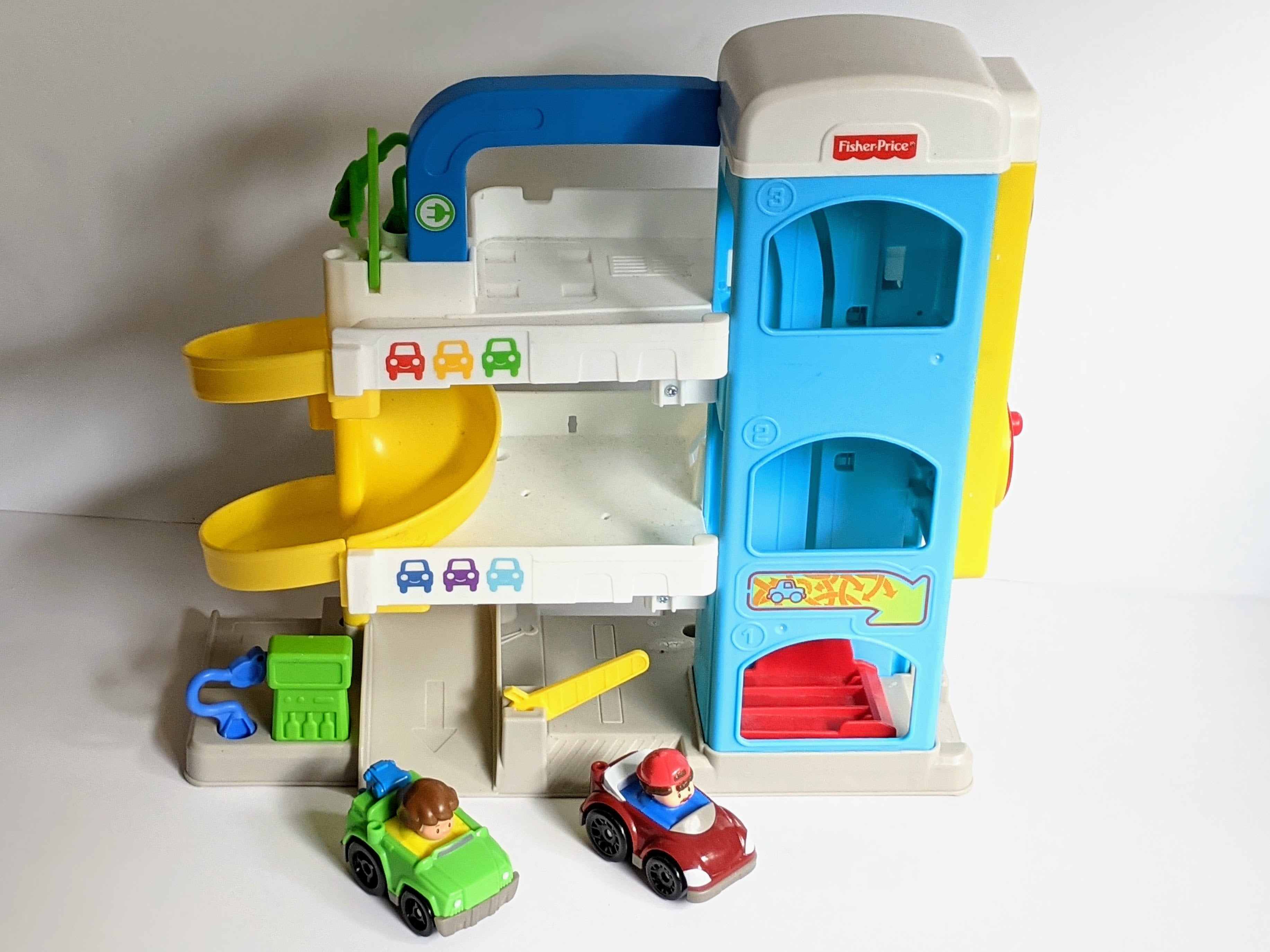 Fisher price little people wheelies garage on sale