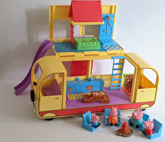 Peppa Pig - Transforming Campervan Playset-Toy-Rekidding