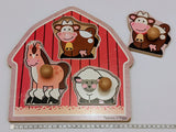 Melissa & Doug - (VARIOUS) Knob Wooden Puzzles-Toy-Rekidding