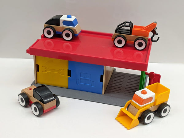 Ikea LILLABO - Cars and Car garage-Toy-Rekidding