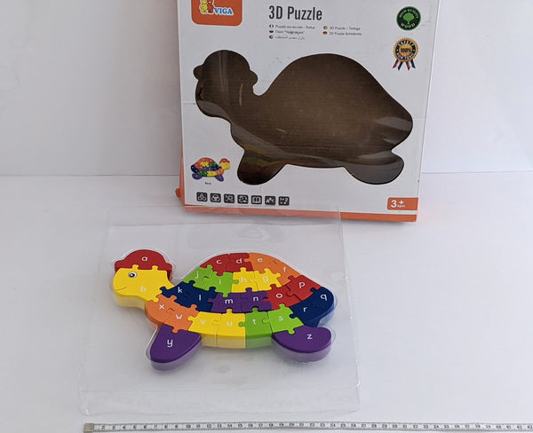Wooden 3D chunky puzzles (BeginAgain, Viga..)-Toy-Rekidding
