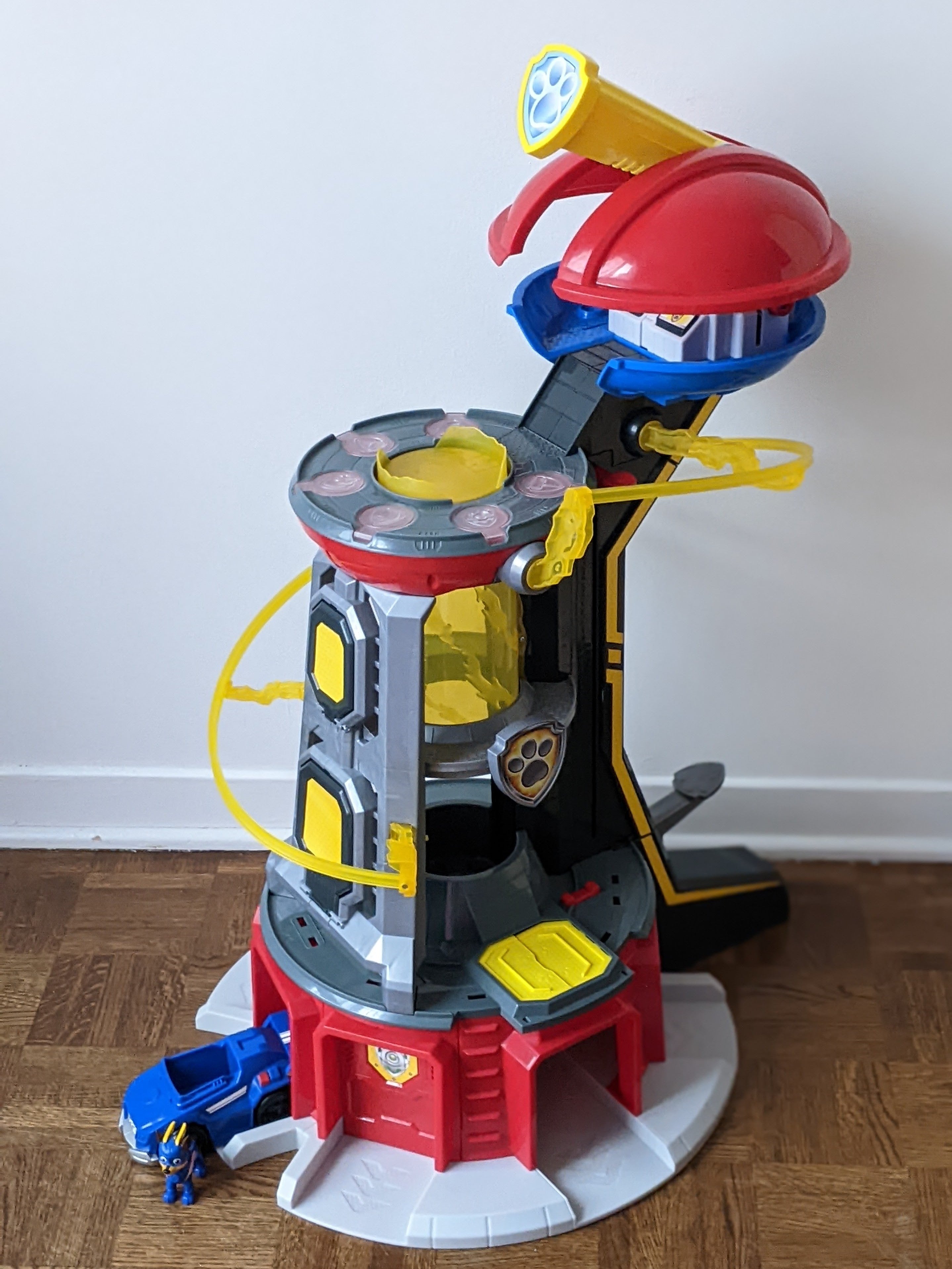 PAW Patrol Mighty Pups Lookout Tower Rekidding