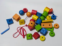 Lacing beads (Hape, Melissa & Doung, others ...)-Toy-Rekidding