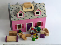 Melissa & Doug - wooden dollhouse-Toy-Rekidding
