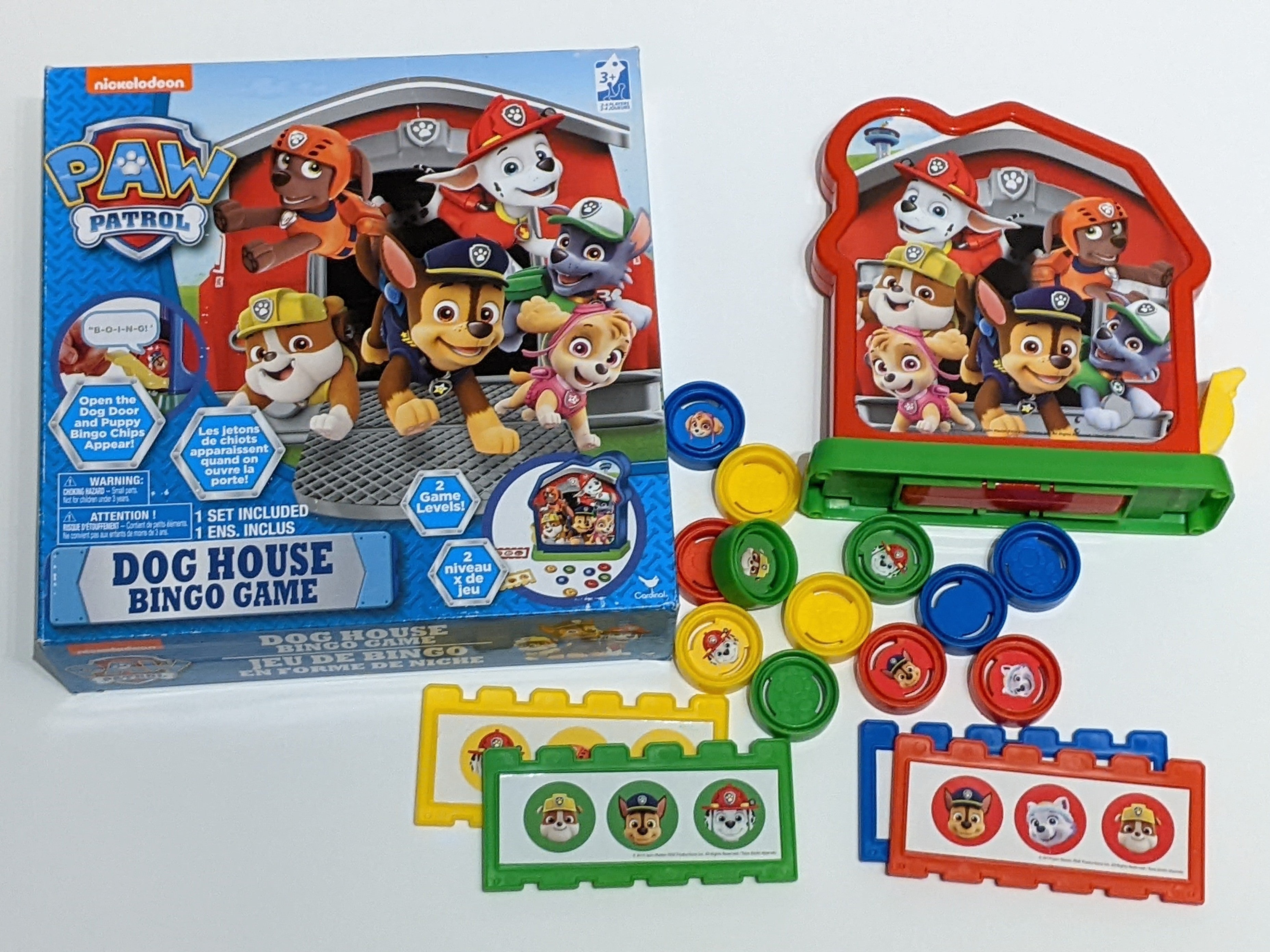 PAW PATROL DOG HOUSE BINGO GAME buy NEW IN BOX NIB