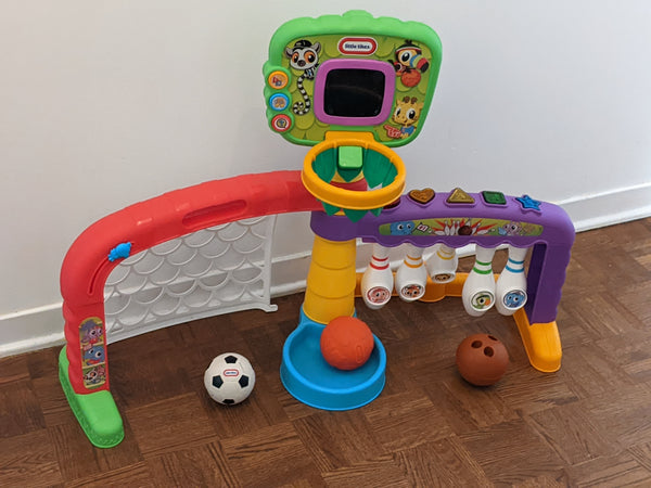 Little Tikes - 3-in-1 Sport Zone-Toddler Toy-Rekidding