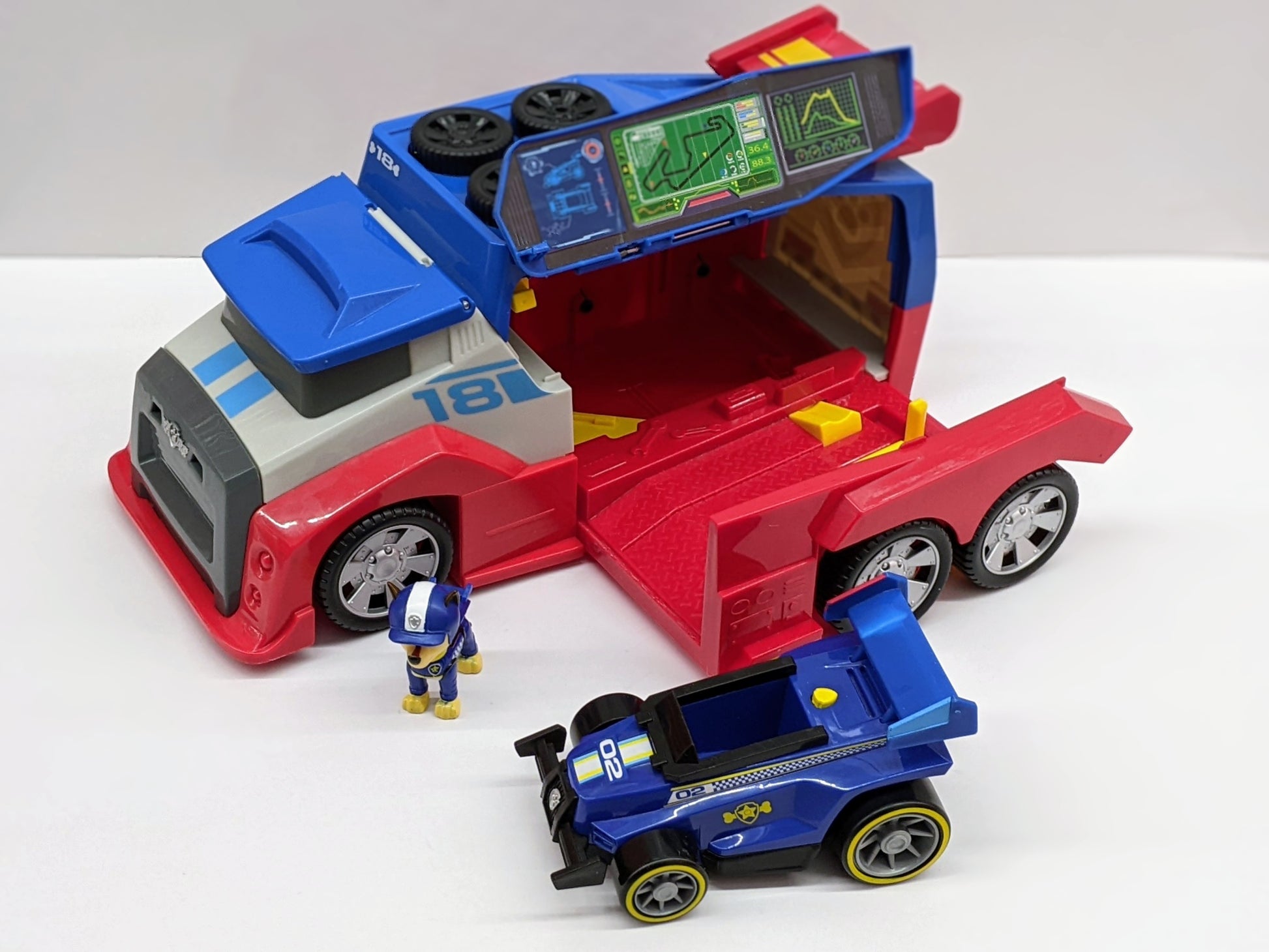 PAW Patrol - Ready Race Rescue Mobile Pit Stop-Toy-Rekidding