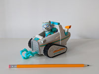 PAW Patrol - Everest Vehicle with Collectible Figure-Toy-Rekidding