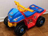 Power Wheels - Paw Patrol toddler ATV ride on-Rekidding
